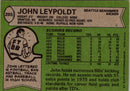 1978 Topps John Leypoldt