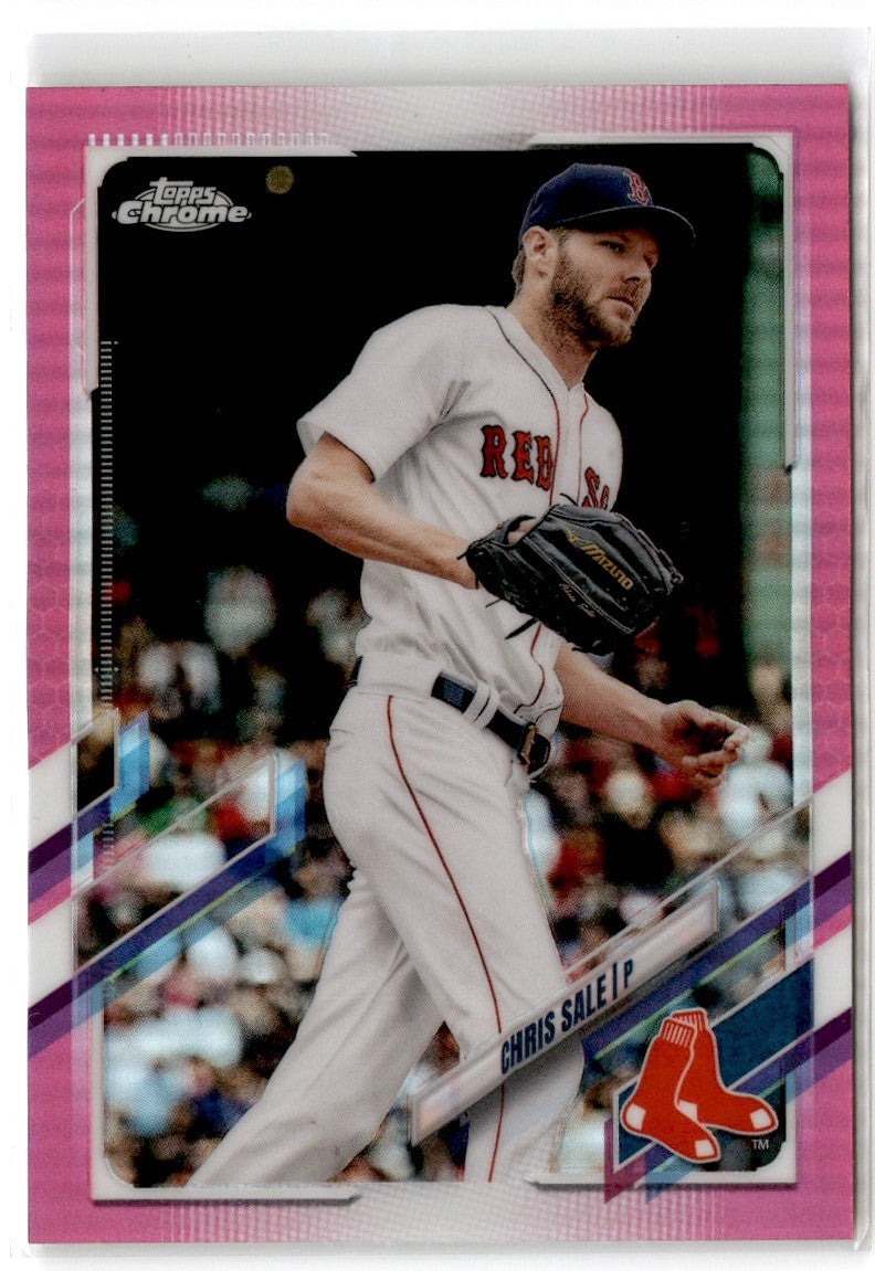 2021 Topps Chrome Pink Refractor Chris Sale