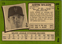 2020 Topps Heritage Justin Wilson #170