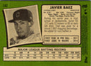 2020 Topps Heritage Javier Baez
