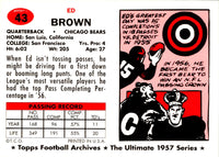 1994 Topps Archives Ed Brown #43