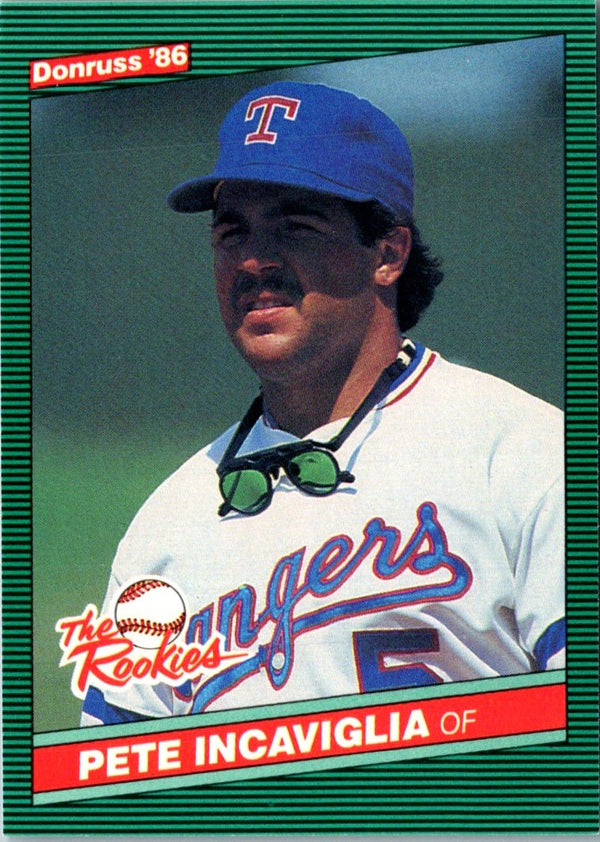 1986 Donruss The Rookies Pete Incaviglia #23