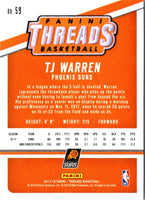 2017 Panini Threads T.J. Warren #59