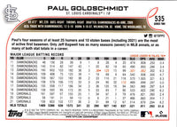 2022 Topps Paul Goldschmidt #535