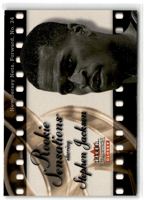 2001 Fleer Stephen Jackson #151