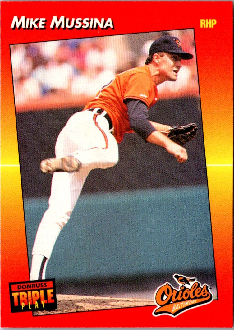 1992 Triple Play Mike Mussina