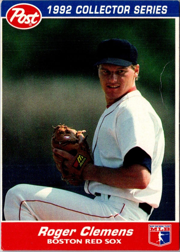 1992 Post Cereal Roger Clemens #16