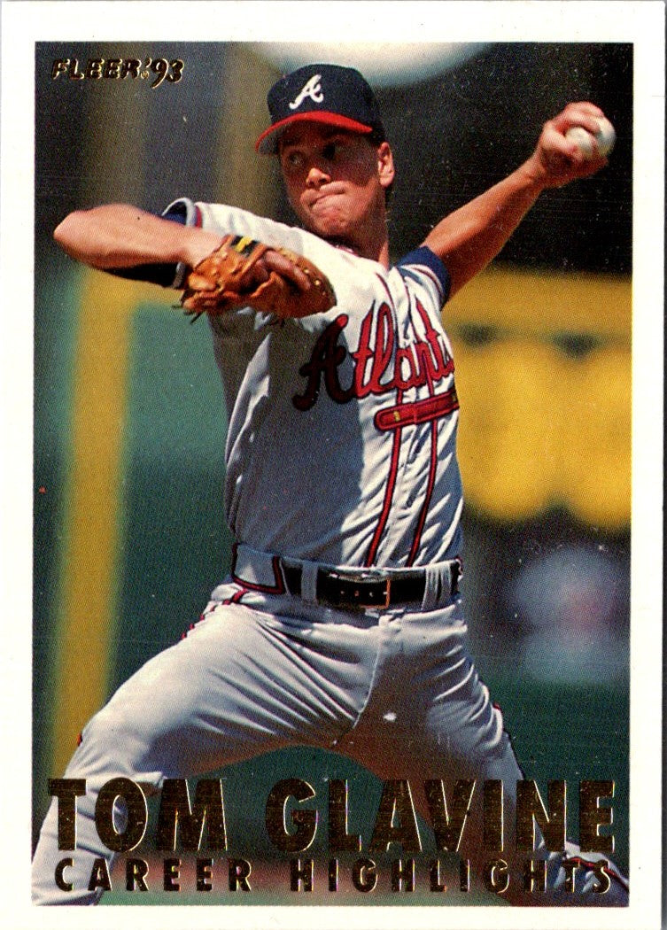 1993 Fleer Tom Glavine Career Highlights Tom Glavine
