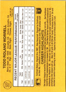 1987 Donruss Todd Worrell