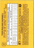 1987 Donruss Todd Worrell #307