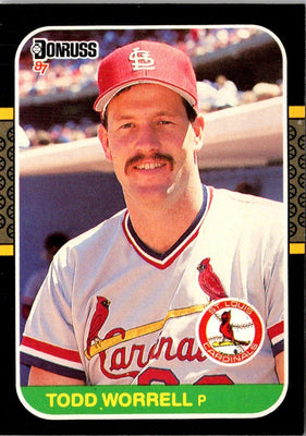 1987 Donruss Todd Worrell #307