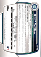 2023 Bowman Draft Teddy McGraw #BD-73 Rookie