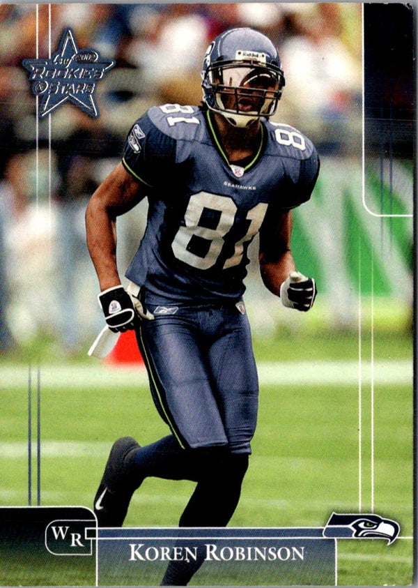 2002 Leaf Rookies & Stars Koren Robinson #85