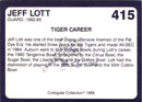 1989 Collegiate Collection Auburn Coke 580 Jeff Lott