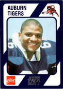 1989 Collegiate Collection Auburn Coke 580 Jeff Lott