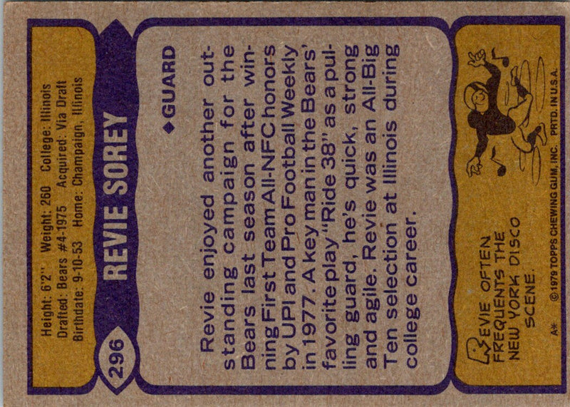 1979 Topps Revie Sorey