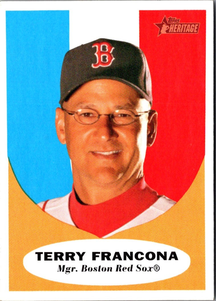 2010 Topps Heritage Terry Francona