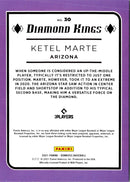 2021 Donruss Holo Purple Ketel Marte