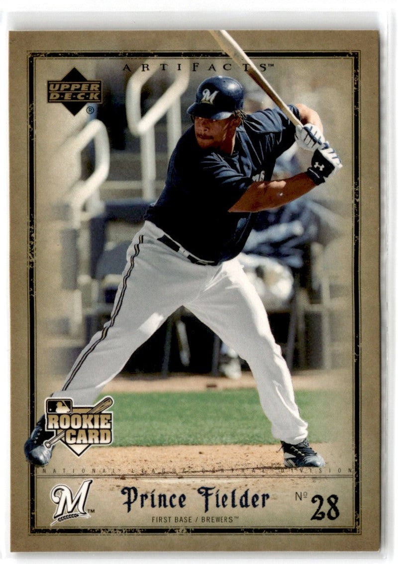 2006 Upper Deck Artifacts Prince Fielder