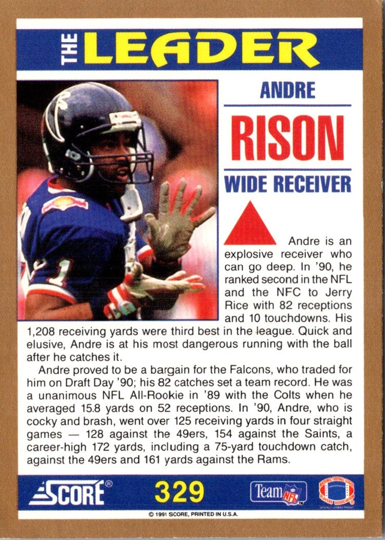 1991 Score Andre Rison