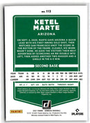2021 Donruss Holo Purple Ketel Marte