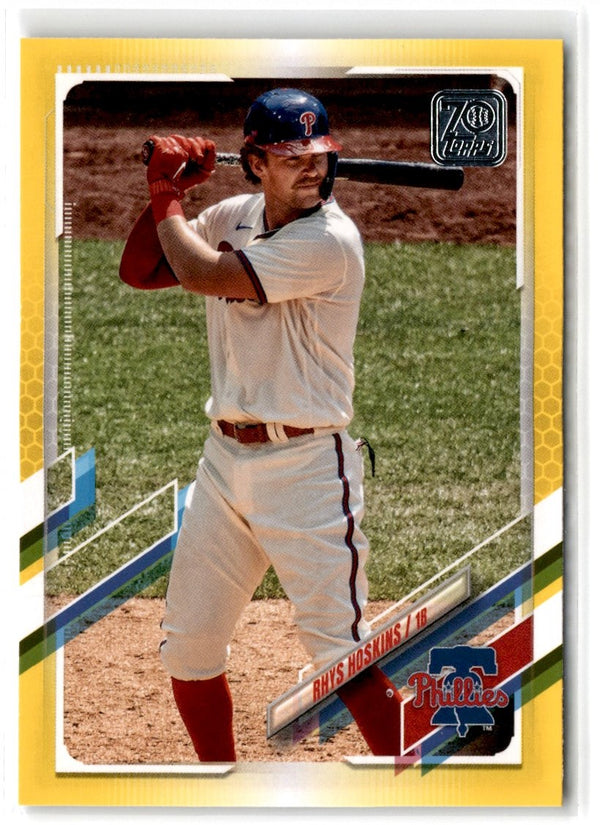 2021 Topps Gold Rhys Hoskins #162