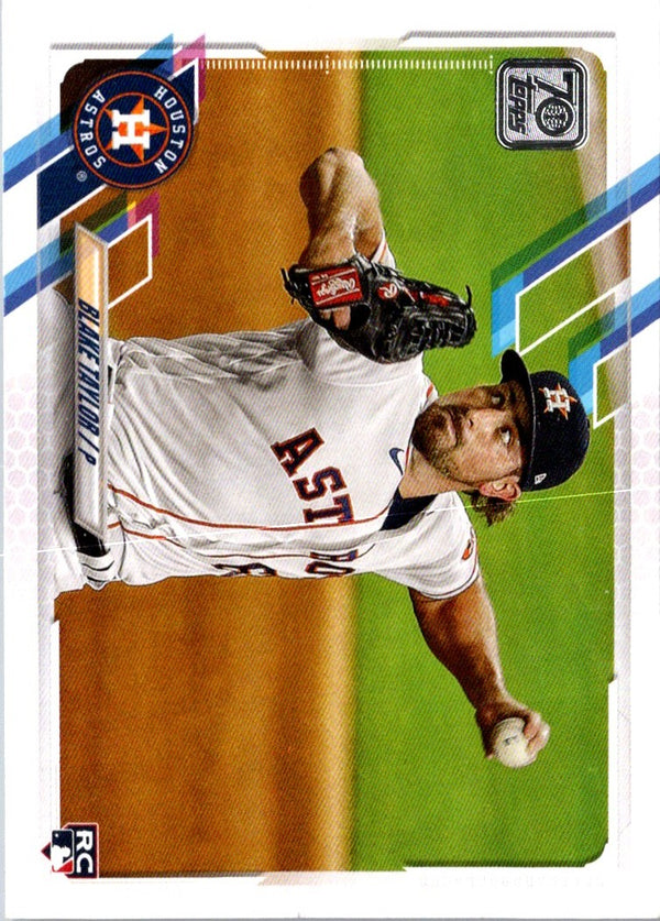 2021 Topps Orange Star Blake Taylor #228