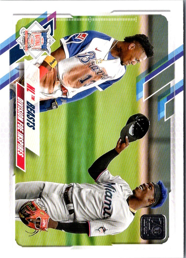 2021 Topps Update Jazz Chisholm Jr. / Ronald Acuna Jr. #US306