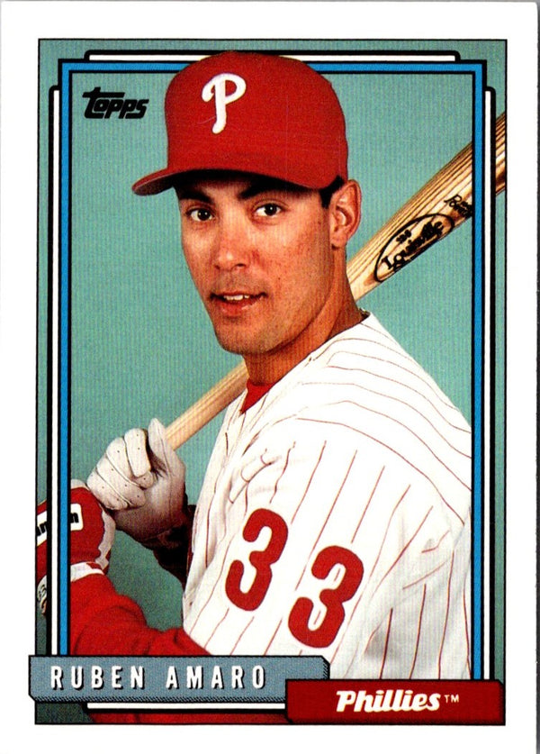 1992 Topps Traded Ruben Amaro #5T