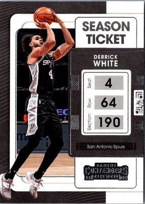 2021 Panini Contenders Ticket Derrick White #99