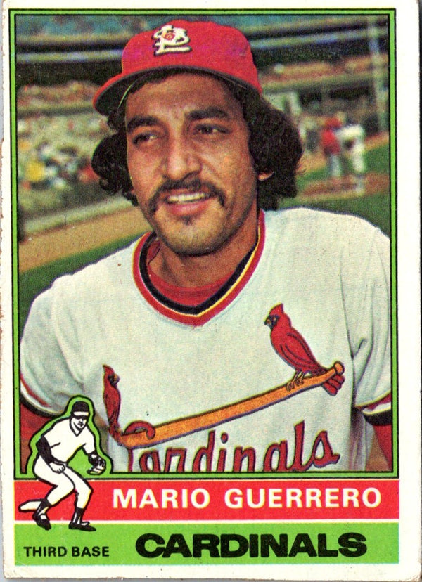 1976 Topps Mario Guerrero #499