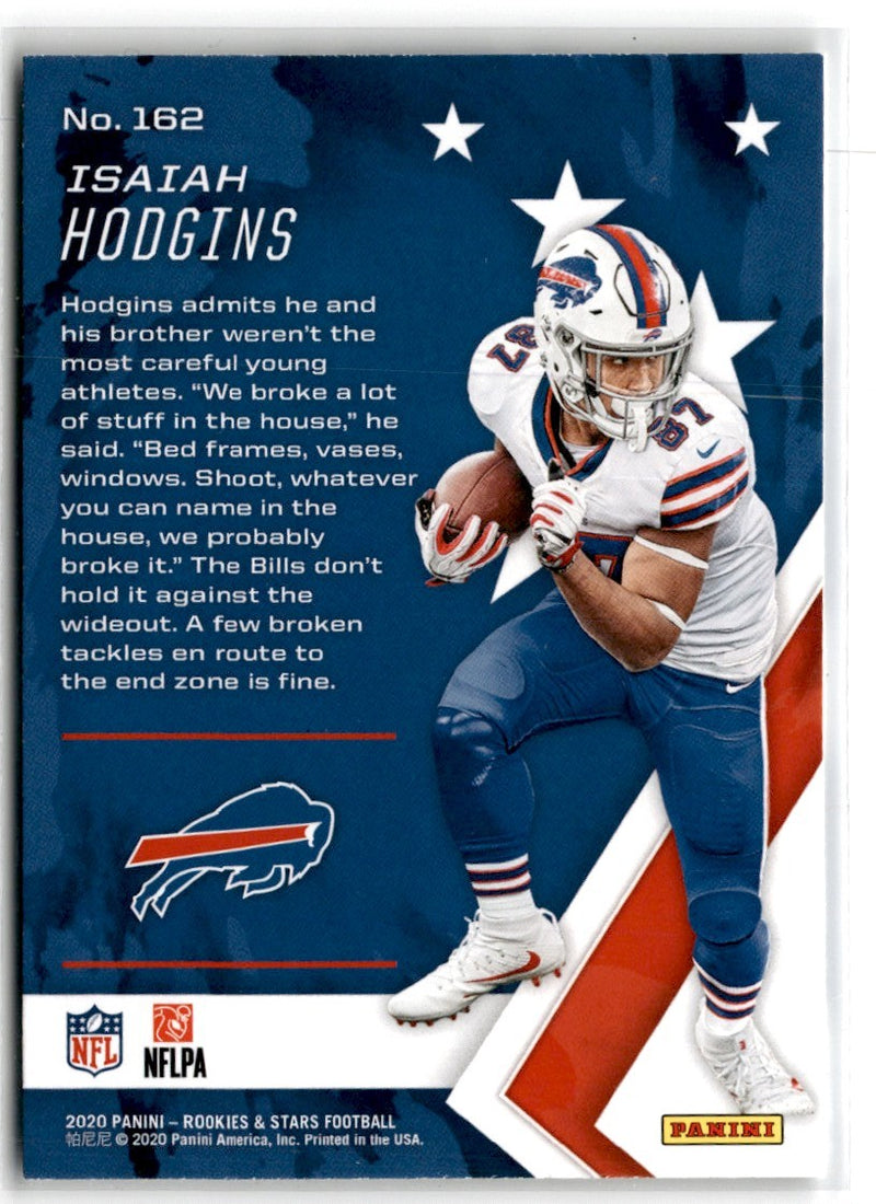 2020 Panini Rookies & Stars Isaiah Hodgins