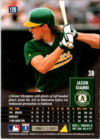 1996 Pinnacle Jason Giambi #126