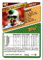 1993 Topps Vai Sikahema #487
