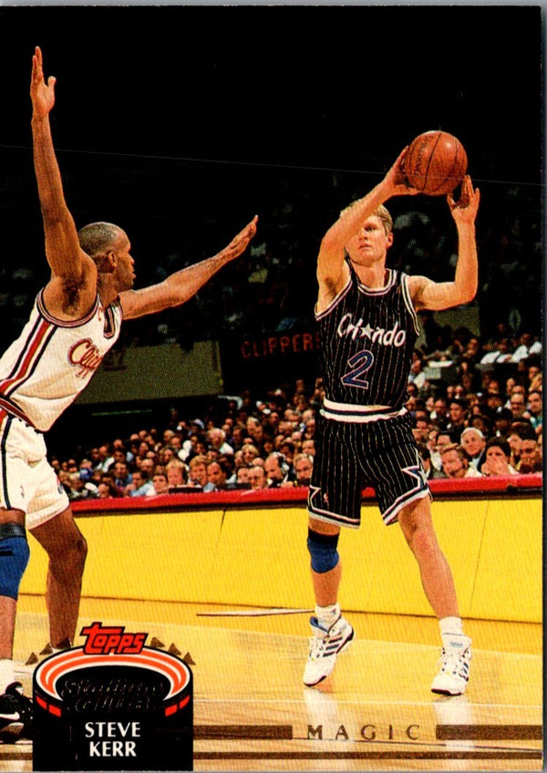 1992 Stadium Club Steve Kerr #393