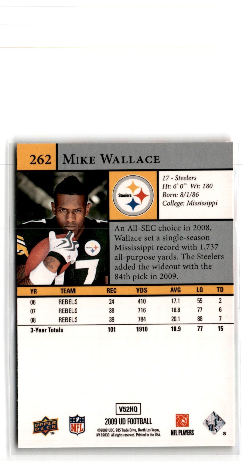 2009 Upper Deck Mike Wallace