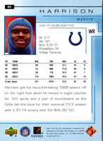 1999 Upper Deck Marvin Harrison #90