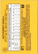 1987 Donruss Jack Howell