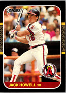1987 Donruss Jack Howell