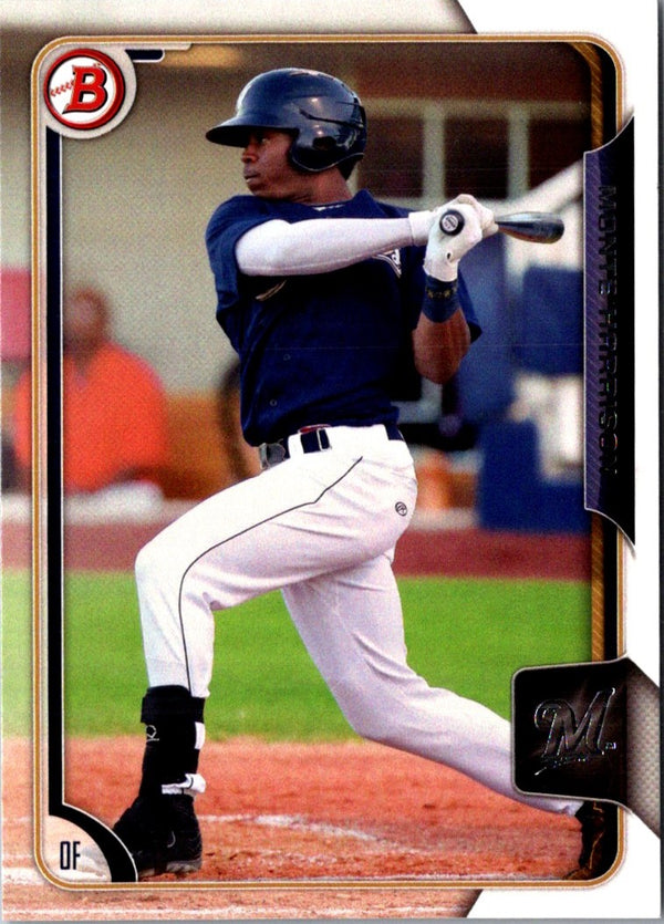 2015 Bowman Draft Picks & Prospects Monte Harrison #23