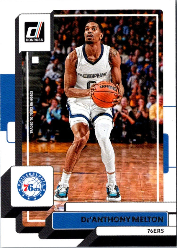 2022 Donruss De'Anthony Melton #22