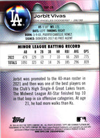 2023 Bowman Platinum Top Prospects Jorbit Vivas #TOP-29