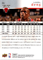2008 Upper Deck First Edition Gold Luol Deng #26