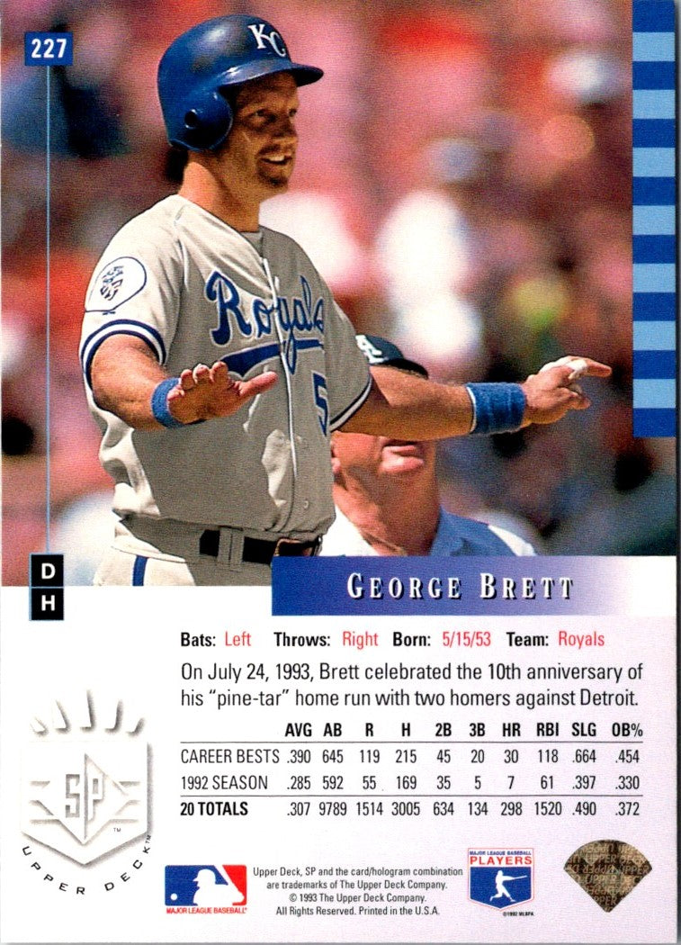1993 SP George Brett