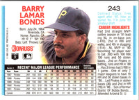 1992 Donruss Barry Bonds #2