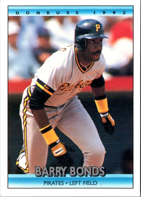 1992 Donruss Barry Bonds #2