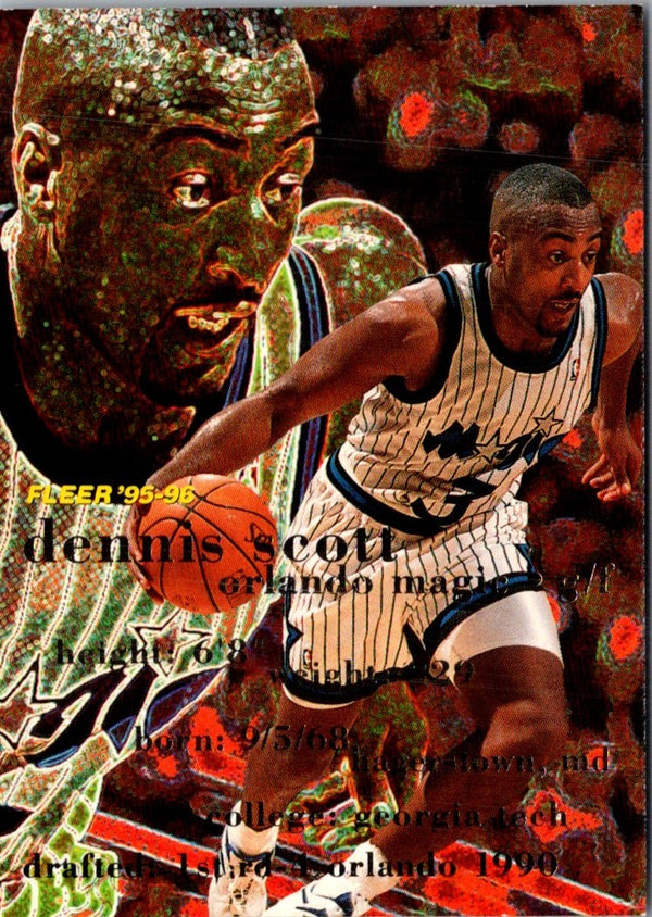 1995 Fleer European Dennis Scott #132