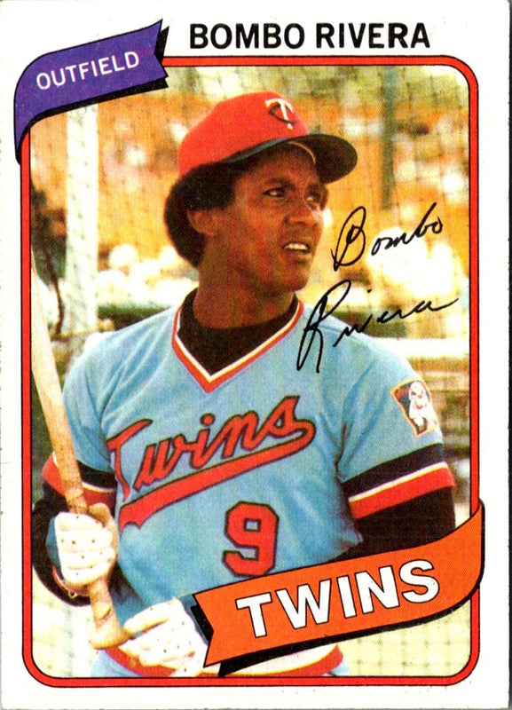 1980 Topps Bombo Rivera #43
