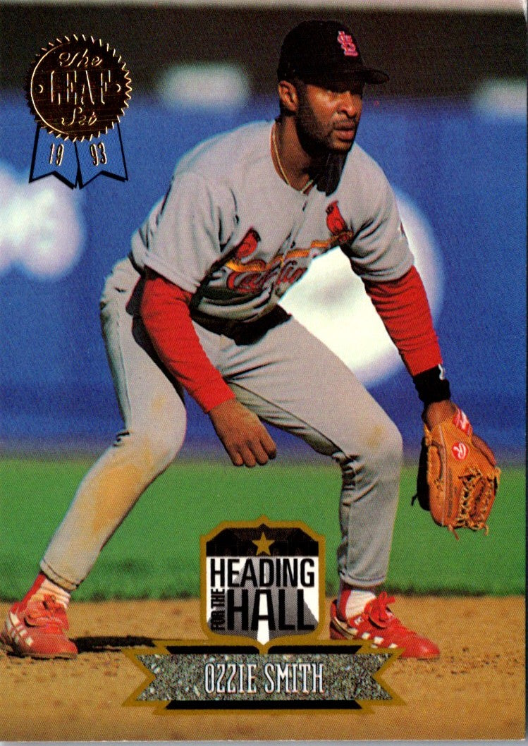 1993 Leaf Heading for the Hall Ozzie Smith