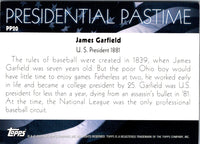 2004 Topps Presidential Pastime James Garfield #PP20